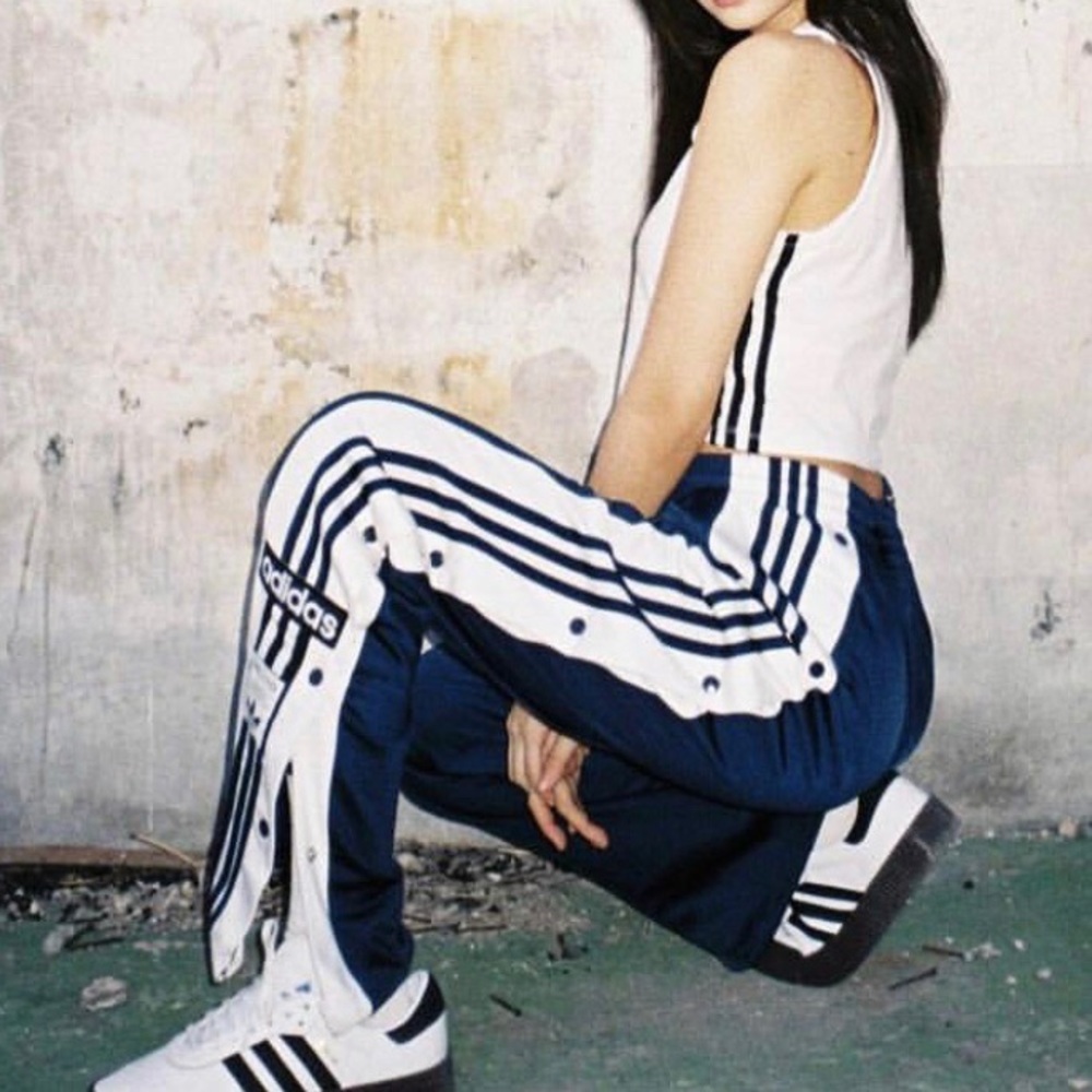 Adidas tearaway pants